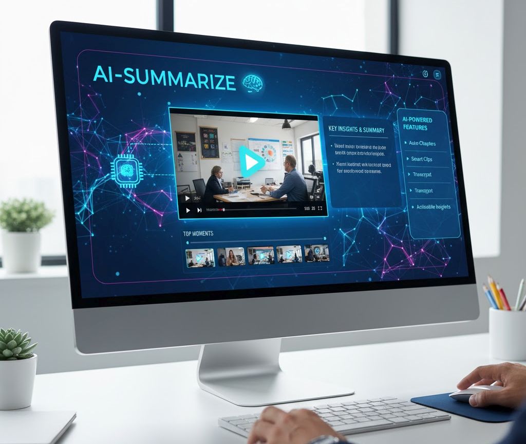 AI video summarize